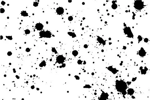 Ink Splash Seamless Pattern: Abstract Watercolor Vector Texture with Grunge Stock Illustration