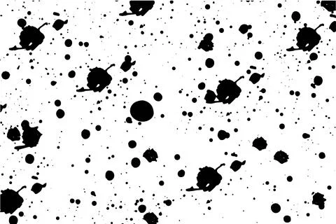 Ink Splash Seamless Pattern: Abstract Watercolor Vector Texture with Grunge Stock Illustration