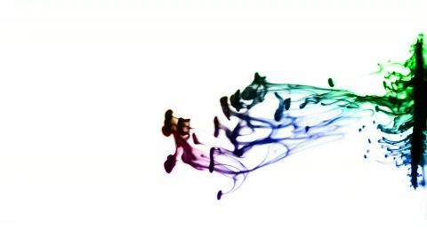 Ink splash in water Stock Footage 668378