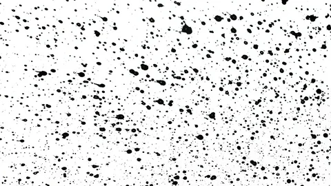 Ink Splashes With Alpha. Ink Bleeds. Ink Blots. Stock Footage 79804374