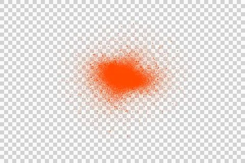 Ink splashes isolated transparency background.. Stock Illustration