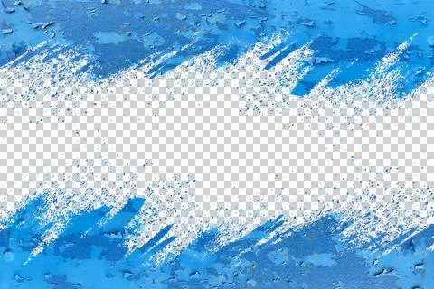 Ink splashes isolated transparency background.. Foto stock