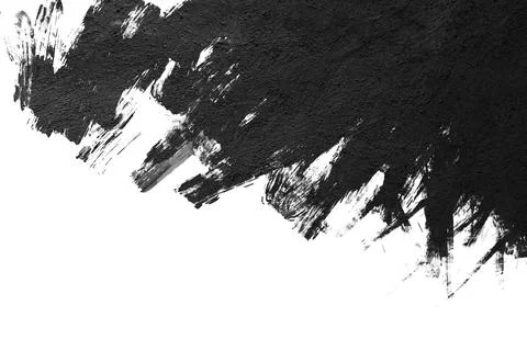 Ink splashes isolated on white background. Stock-Fotos