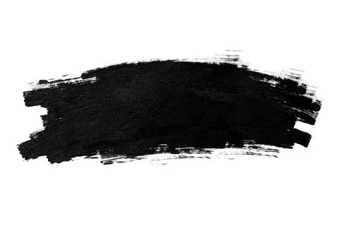 Ink splashes isolated on white background. Foto stock