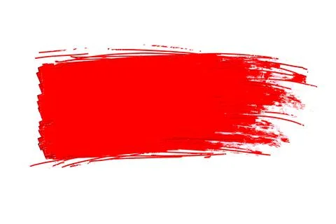 Ink splashes isolated on white background. Stock Photos