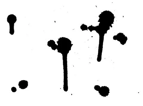 Ink splashes Stock Photos