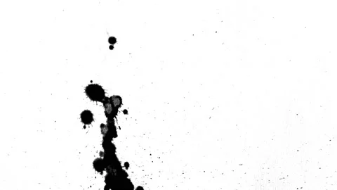 Ink splat 1 Stock Footage 201886600