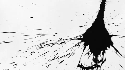Ink Splat 11 Stock-Footage 201886613