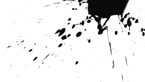 Ink Splat 14 Stock Footage 201886617