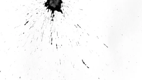 Ink Splat 18 Stock Footage 201886621