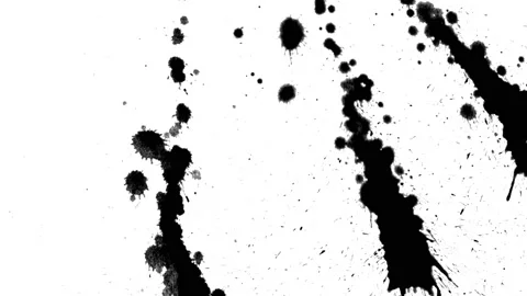 Ink Splat 2 Stock Footage 201886603