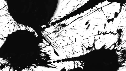 Ink Splat 32 스톡 동영상 201886633