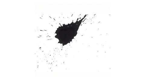 Ink splat Stock Footage 152870936