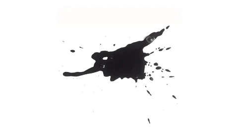Ink splat Stock Footage 152874480