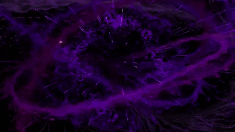 Ink splat particle stroke light effect animation Stock-Footage 148724866