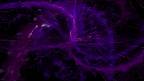 Ink splat particle stroke light effect animation Vídeos de archivo 148737354