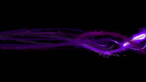 Ink splat particle stroke light effect animation Video stock 148739079