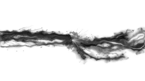 Ink splat particle stroke light effect animation Vídeo Stock 148739090