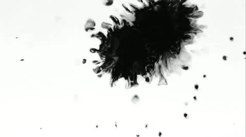 Ink splatter Vidéo 18750947