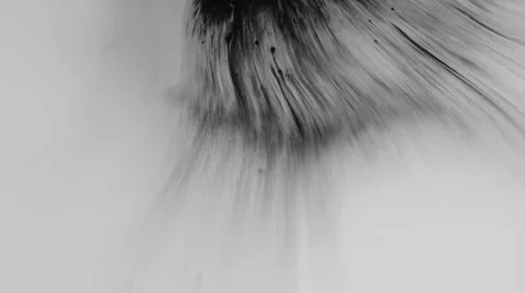 Ink splatter Video stock 33731759