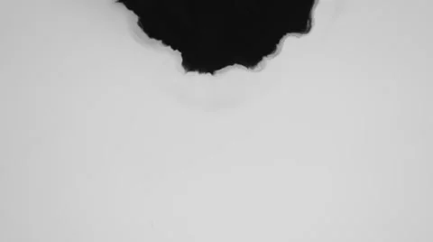 Ink splatter Video stock 33731891