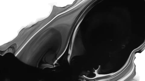 Ink splatter Video stock 38051874