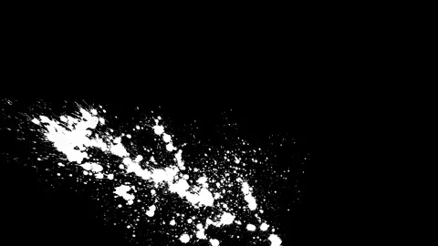 Ink splatter, ink drops and textures animation. Stock Footage 341510523