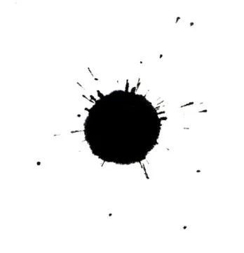Ink splodge Stock Photos