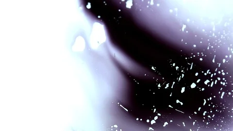 Ink squashed in glass Stock Footage 102033884