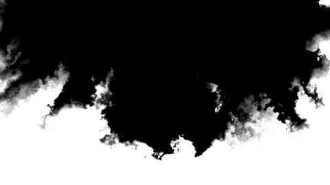 Ink stain Drops splatter compositing. ink splatter. ink brush stroke, fluid art  Vidéo 311879176