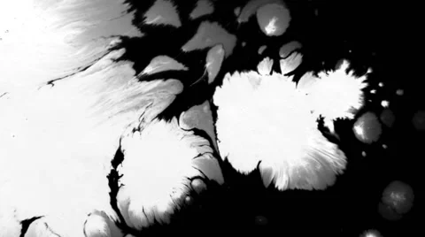Ink stains drops, high definition FULL HD 1920Х1080 Stock Footage 55245593