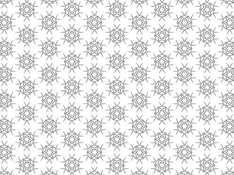 Ink star patterns Stock Illustration