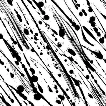 Ink streaks seamless tile Stock Illustration