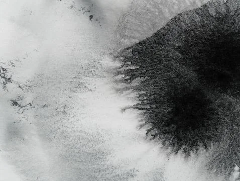 Ink Texture With Natural Flow 库存插图