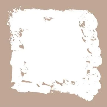 Ink torn dry brush texture. Vector illustration. Grunge hand drawn background Stock Illustration