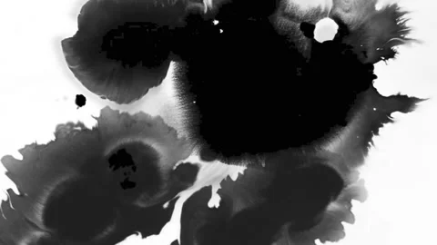 Ink transition 43 Stock Footage 220487681
