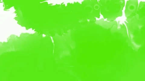 Ink transition green screen 74 1 Stock Footage 294743546