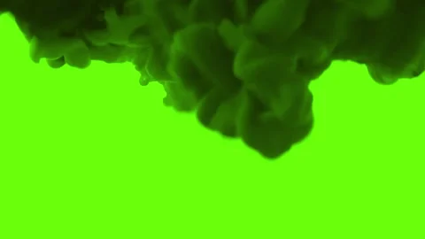 Ink transition green screen 80 1 Stock Footage 294743556