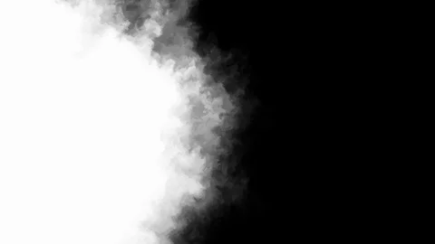 Ink transition splatter blot spreading left to right turbulent moving abstract Stockbeeldmateriaal 116083094