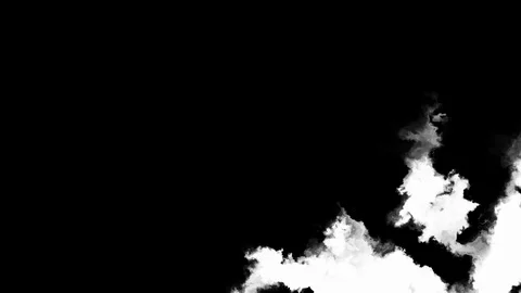 Ink transition splatter blot spreading diagonal turbulent moving abstract Stock Footage 128499302