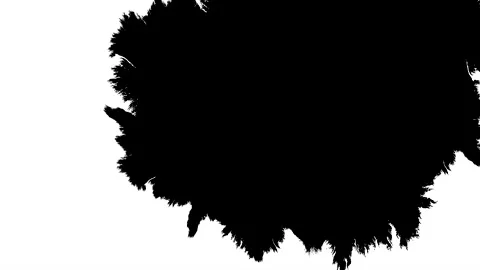 Ink transition splatter blot spreading Stock Footage 172427780