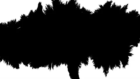 Ink transition splatter blot spreading Stock Footage 172427858