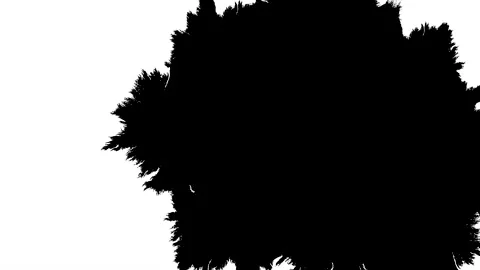 Ink transition splatter blot spreading Stock Footage 172427917