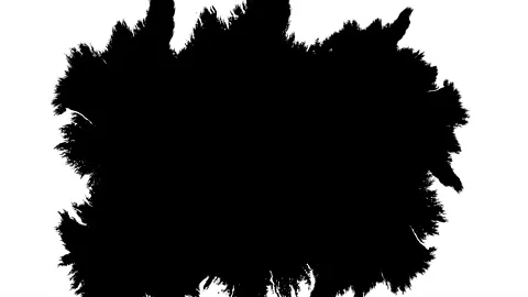 Ink transition splatter blot spreading left to right turbulent Stock Footage 172427965