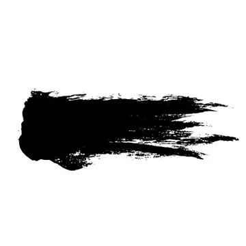 Ink vector brush stroke background. Vector illustration. Grunge texture. Stock Illustration