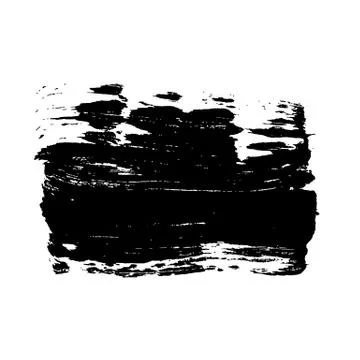 Ink vector brush stroke background. Vector illustration. Grunge texture. Stock Illustration