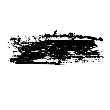 Ink vector brush stroke background. Vector illustration. Grunge texture. Stock Illustration