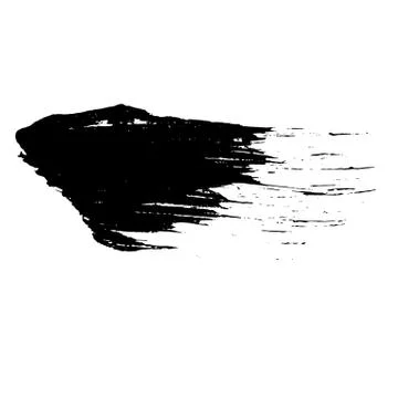 Ink vector brush stroke background. Vector illustration. Grunge texture. Stock Illustration