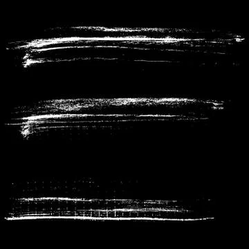 Ink vector brush strokes. Vector illustration. Grunge hand drawn watercolor Stock Illustration