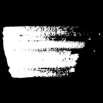 Ink vector brush strokes. Vector illustration. Grunge hand drawn watercolor Stock Illustration